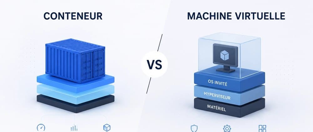 Conteneur vs machine virtuelle