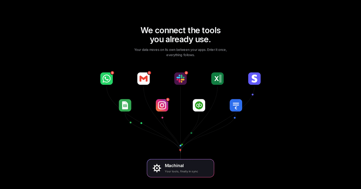 Machinal, the agency that automates what wastes small businesses time and money